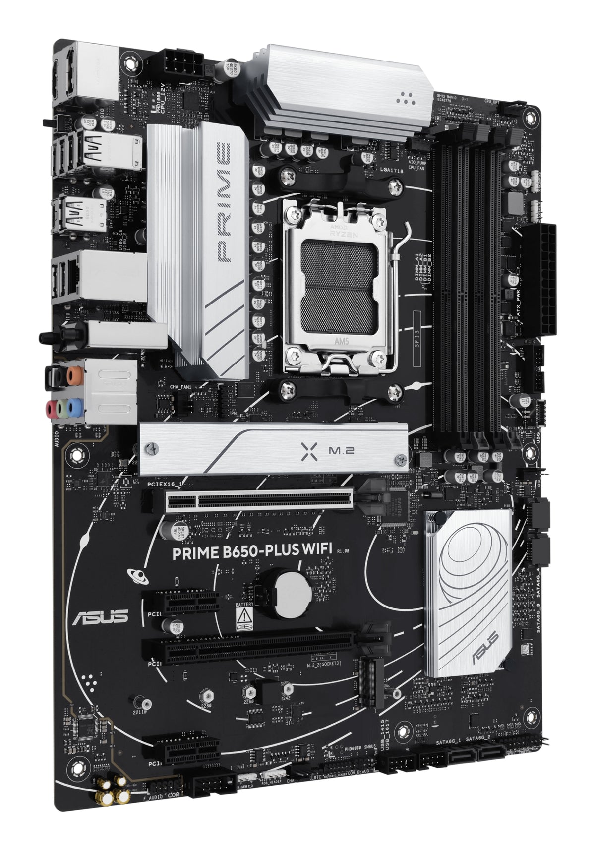 ASUS PRIME B650-PLUS WIFI – Mainboard – AM5, AMD B650, ATX, DDR5