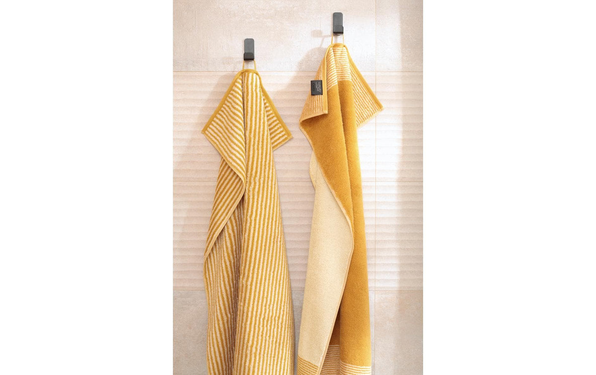 Cawö Waschlappen Two-Tone – 30×30 cm, Baumwolle, Gold