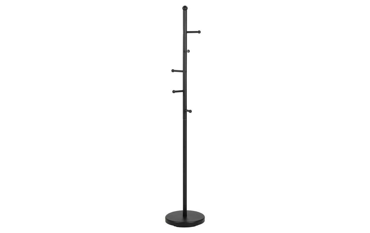 actona AC Design Aspen Garderobenständer – Stahl – Schwarz – 1700 mm
