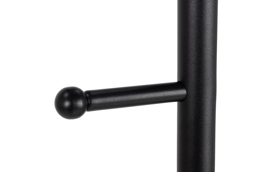 actona AC Design Aspen Garderobenständer – Stahl – Schwarz – 1700 mm