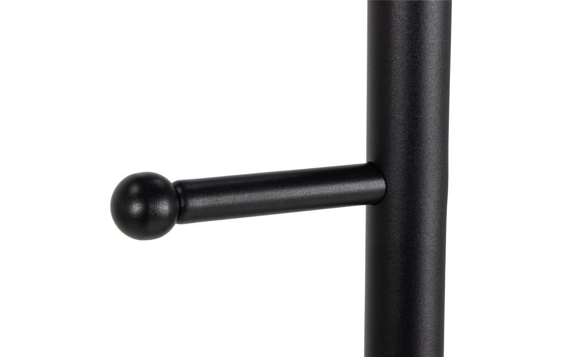actona AC Design Aspen Garderobenständer – Stahl – Schwarz – 1712 mm