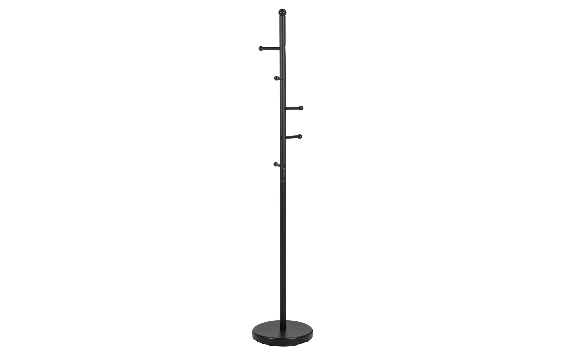 actona AC Design Aspen Garderobenständer – Stahl – Schwarz – 1700 mm