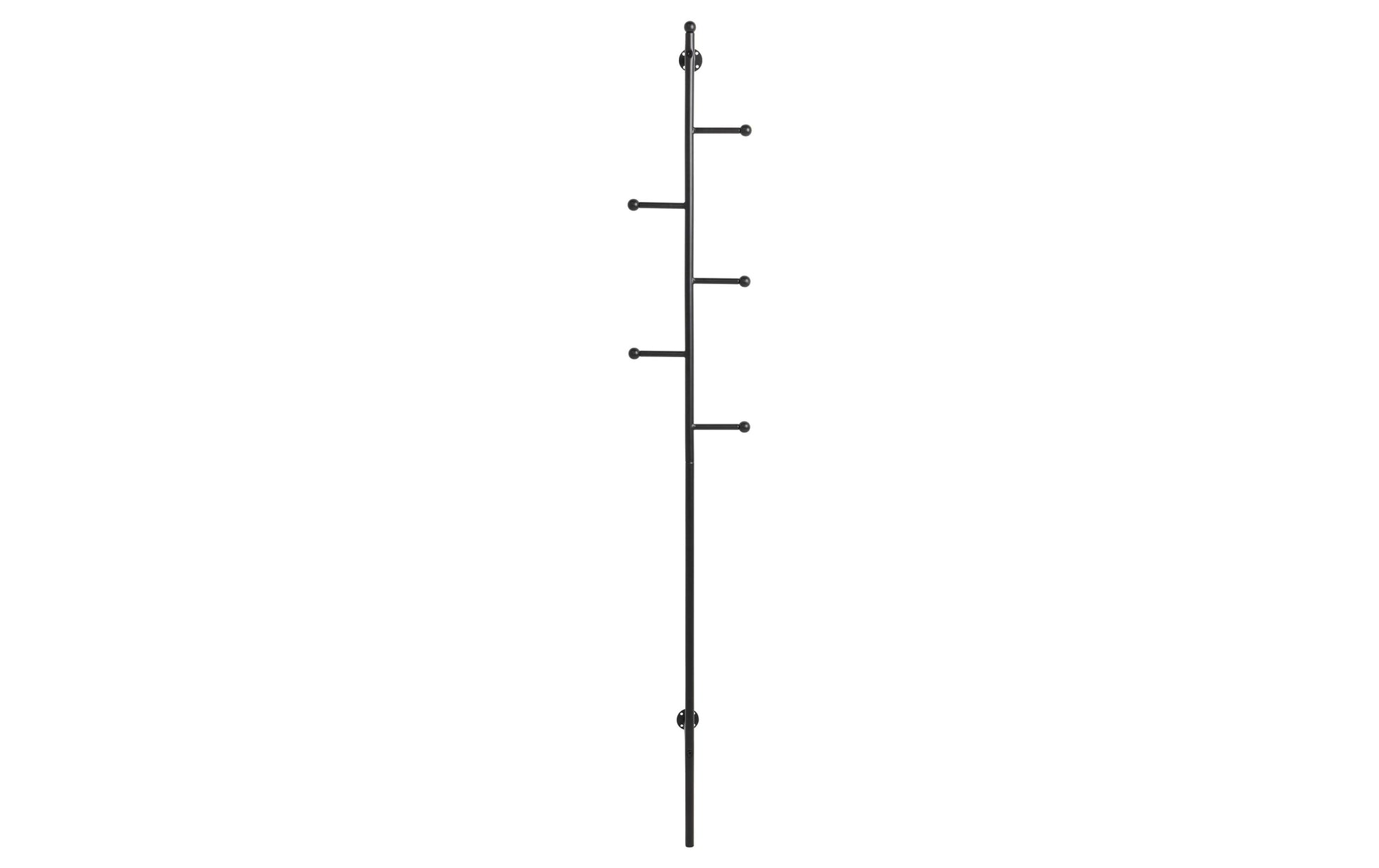 actona AC Design Aspen Garderobenständer – Stahl – Schwarz – 1712 mm