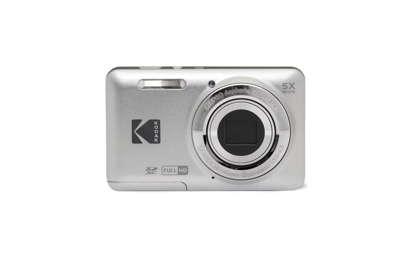 Kodak Pixpro FZ55SI – 5× optischer Zoom, 16 MP, 1080p, silber