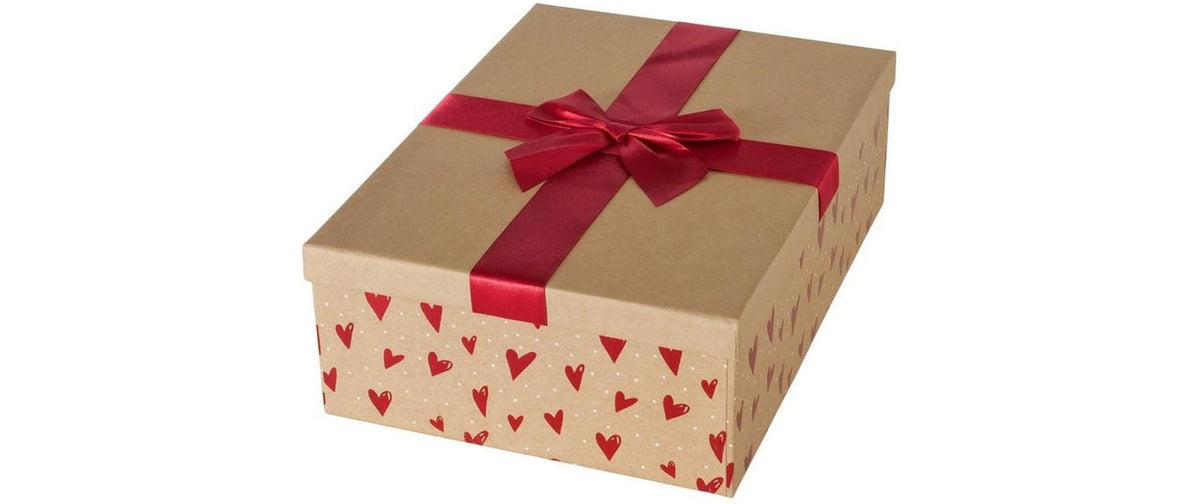 Boltze Geschenkbox – Papier, Rot – 3 Stk.