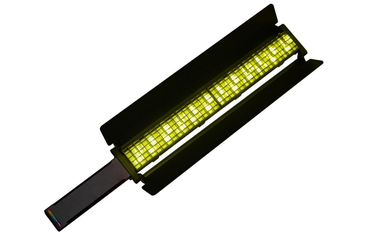 PATONA Prem LED-Stableuchte RGBW – 24 W, 2500–9000 K, dimmbar, Akku (Li-Ion), CRI 96/TLCI 97 – Schwarz