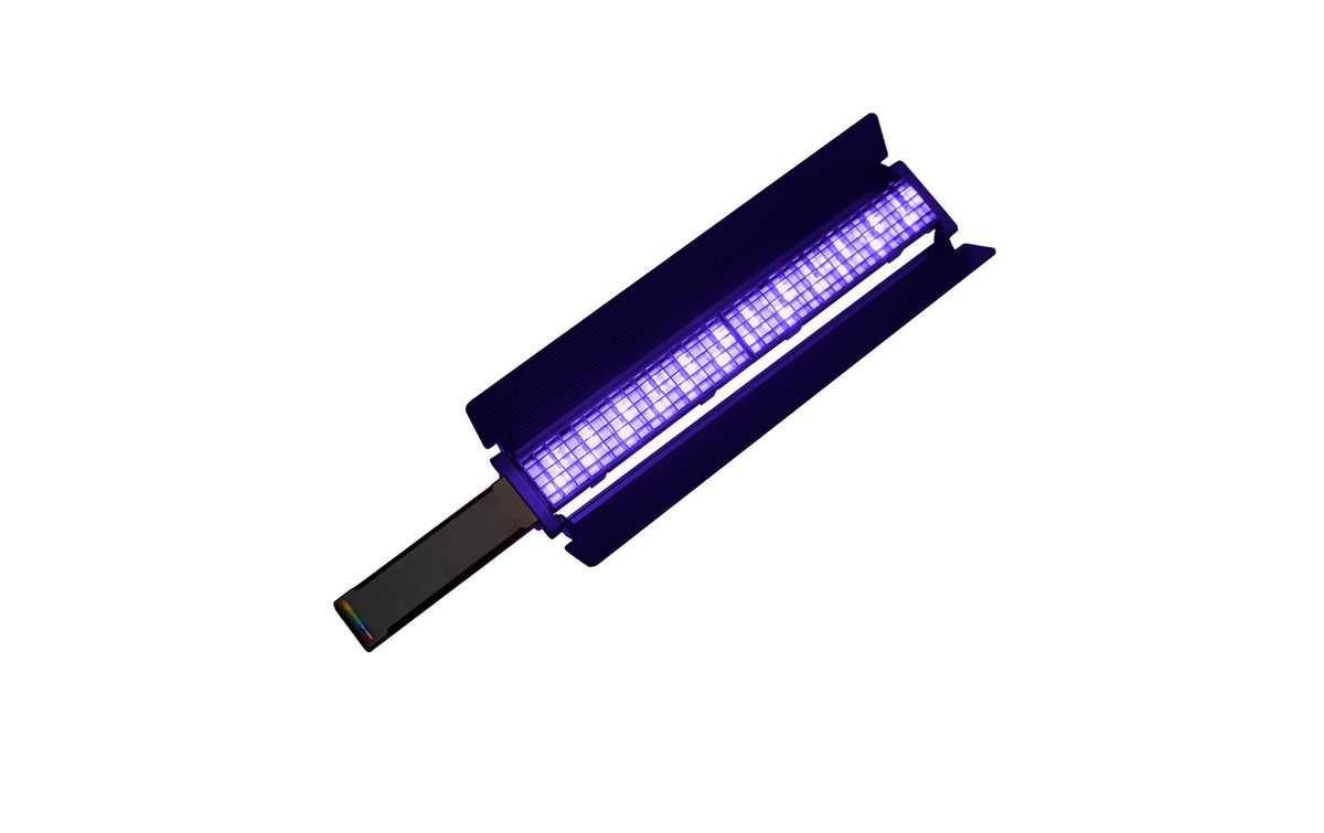 PATONA Prem LED-Stableuchte RGBW – 24 W, 2500–9000 K, dimmbar, Akku (Li-Ion), CRI 96/TLCI 97 – Schwarz