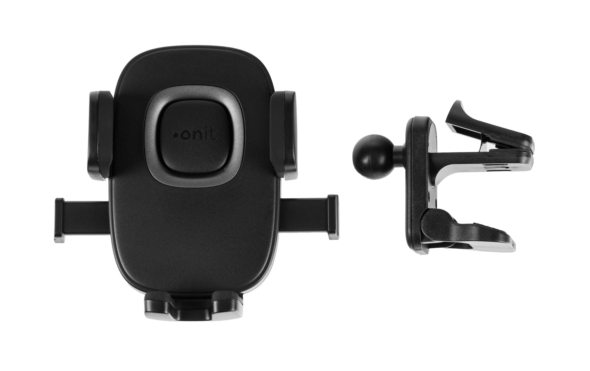 ONIT – Auto-Halterung – Lüftungsschlitz, Klemmhalterung, 59–85 mm, drehbar/neigbar/schwenkbar – Schwarz