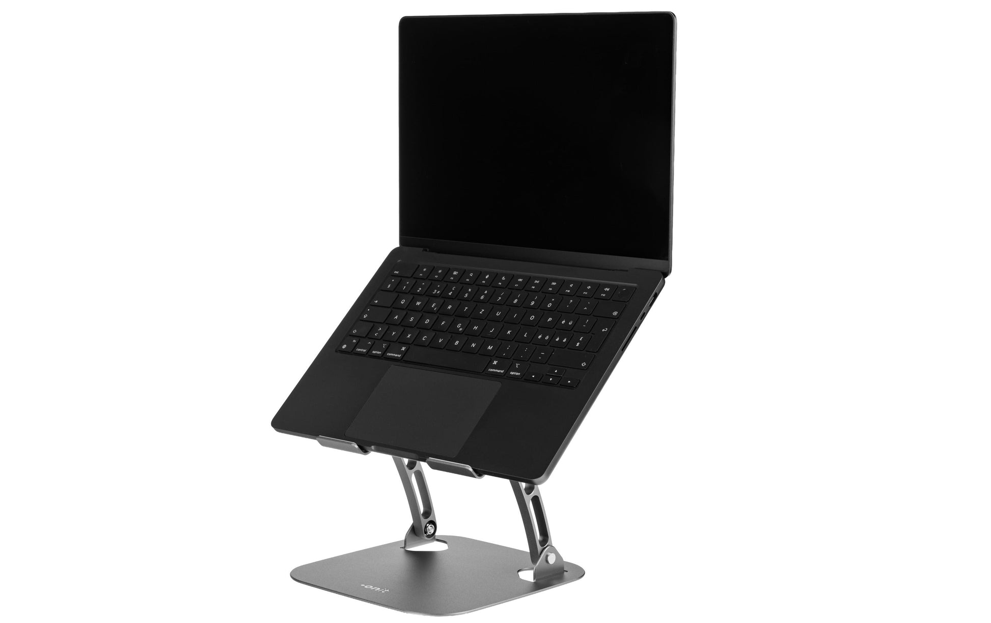 Onit Laptop-Ständer – bis 17,3", höhenverstellbar – Grau