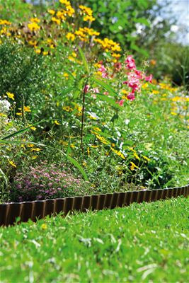 Gardena Beeteinfassungsrolle – 90 mm × 9 m, Kunststoff, Schwarz, wetterfest