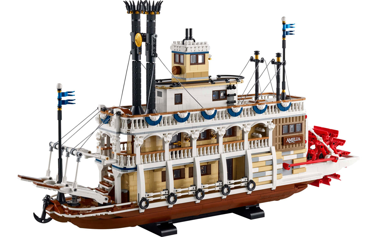 LEGO Ideas River Steamboat 3D Puzzle – 4090 Teile – ab 18 Jahren