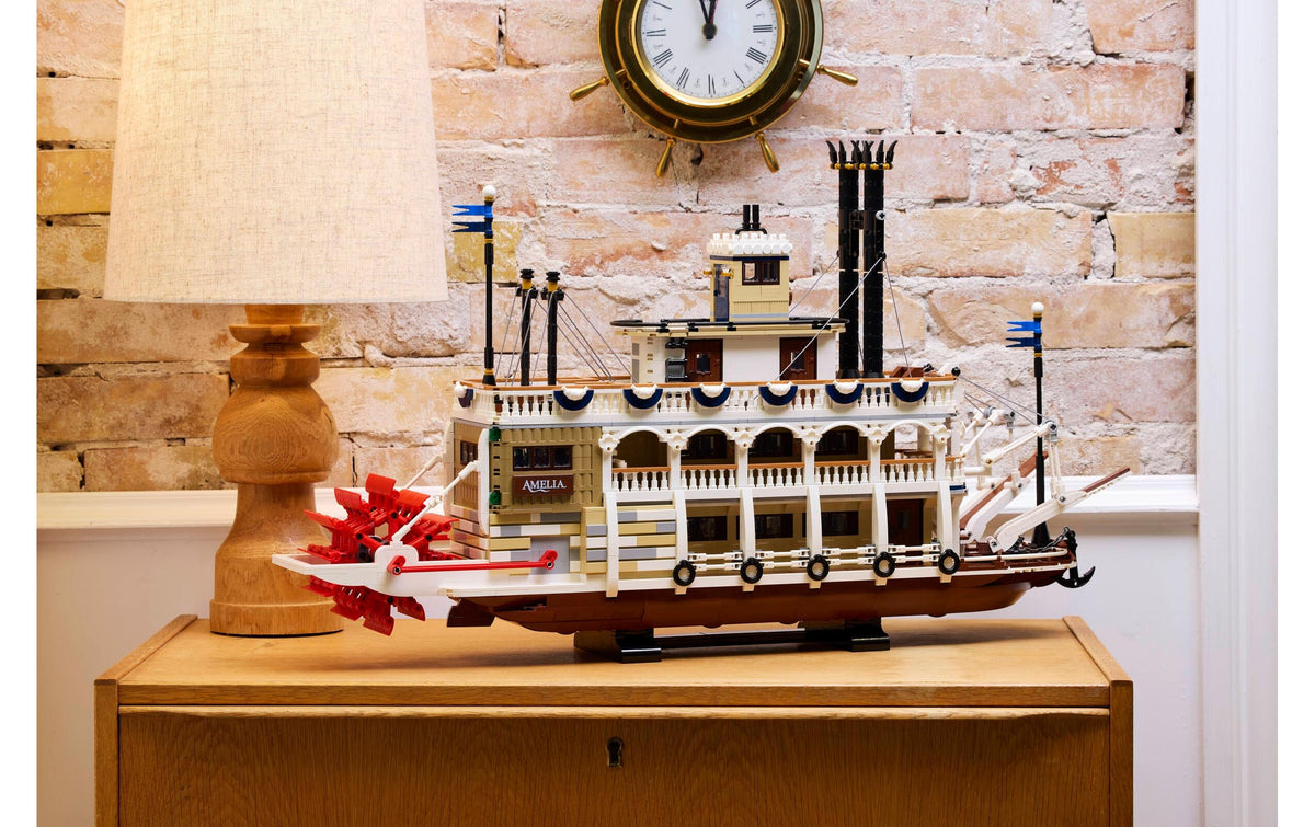 LEGO Ideas River Steamboat 3D Puzzle – 4090 Teile – ab 18 Jahren