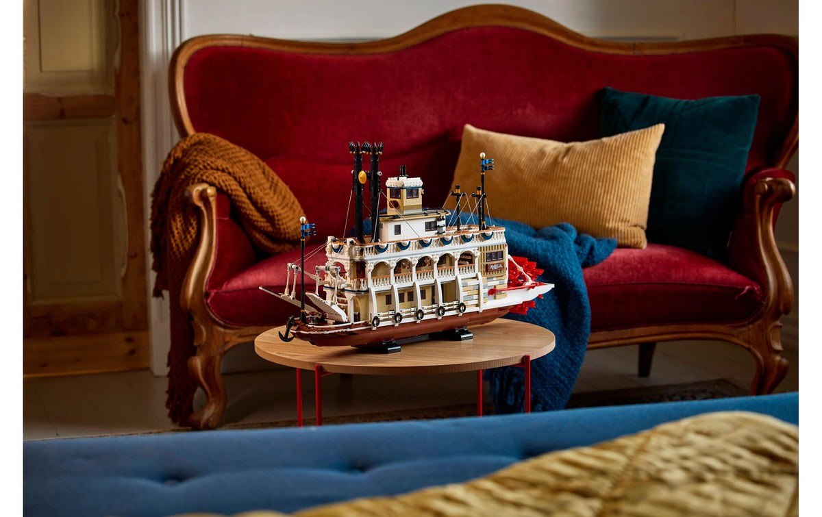 LEGO Ideas River Steamboat 3D Puzzle – 4090 Teile – ab 18 Jahren