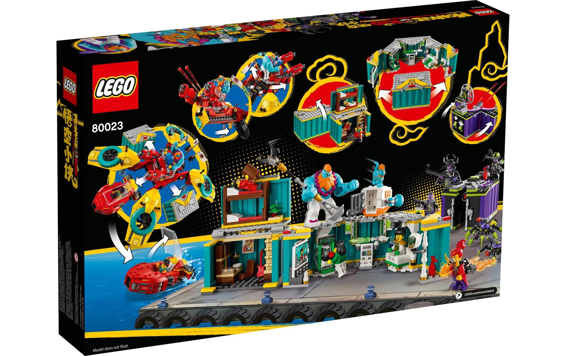 LEGO Dronecopter 80023 Fahrzeug – Monkie Kid – 1462 Teile – ab 10 Jahren