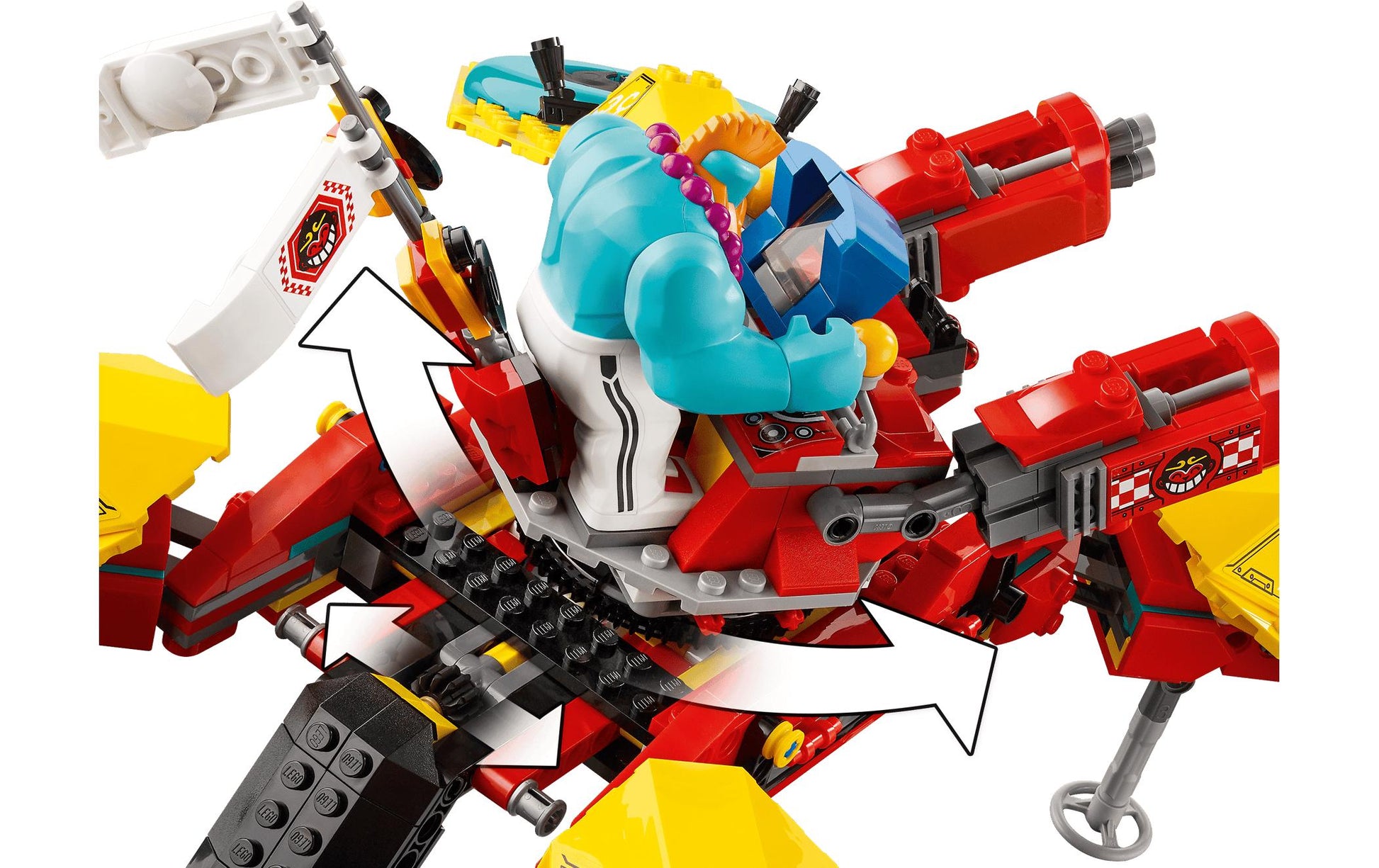 LEGO Dronecopter 80023 Fahrzeug – Monkie Kid – 1462 Teile – ab 10 Jahren