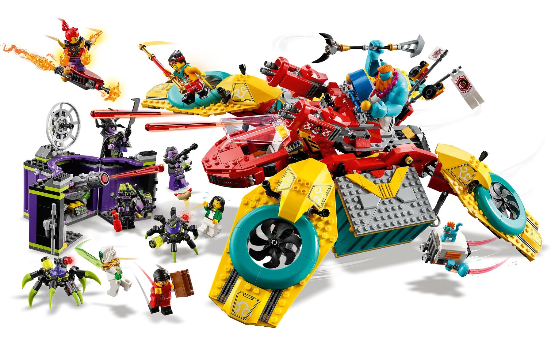 LEGO Dronecopter 80023 Fahrzeug – Monkie Kid – 1462 Teile – ab 10 Jahren