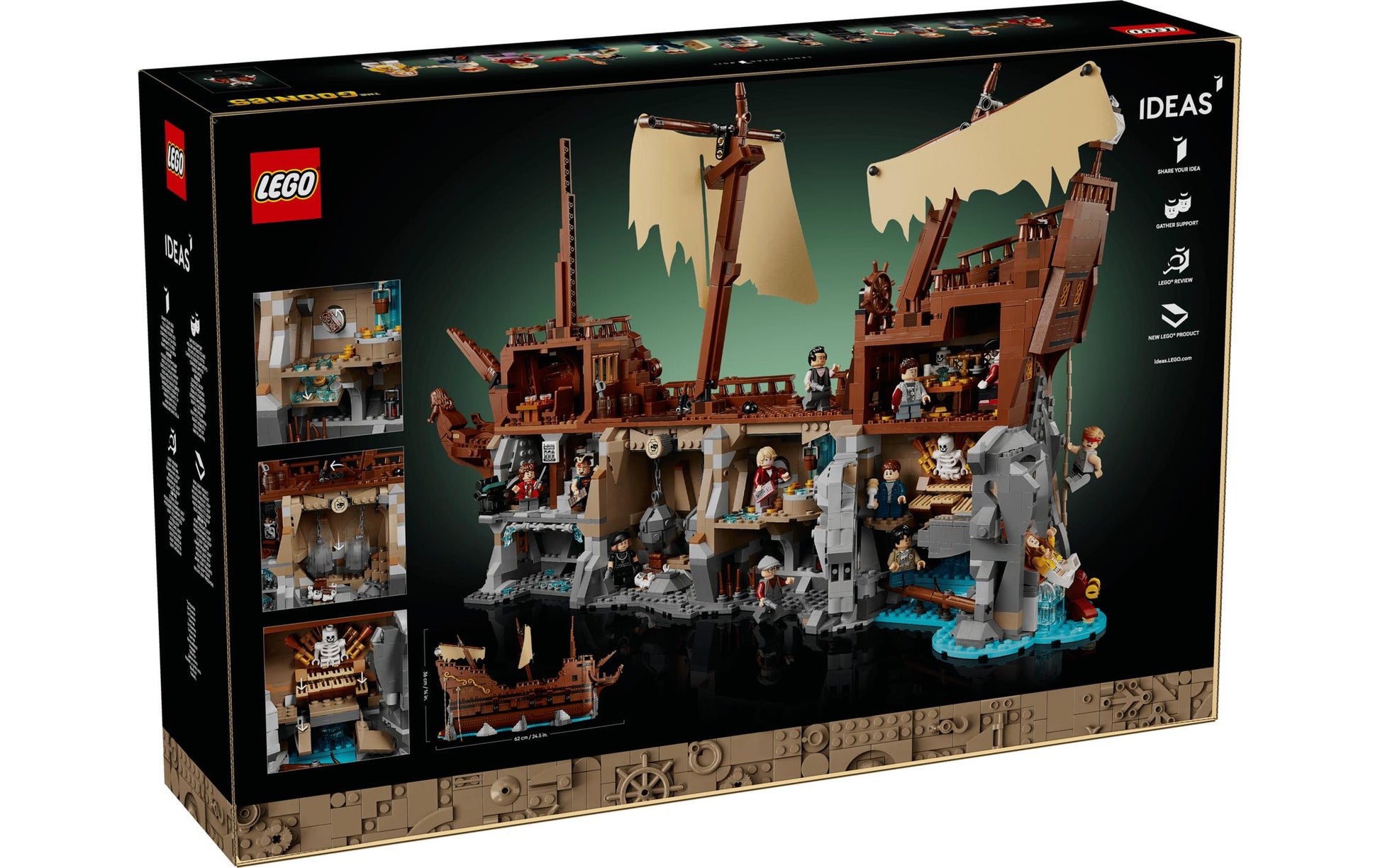 LEGO Icons Die Goonies 3D-Puzzle – 2912 Teile – ab 18 Jahren