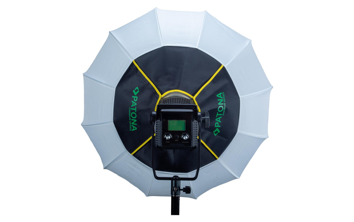 PATONA Premium Global Softbox 65 cm – Stoff, mit Tragetasche – Weiss