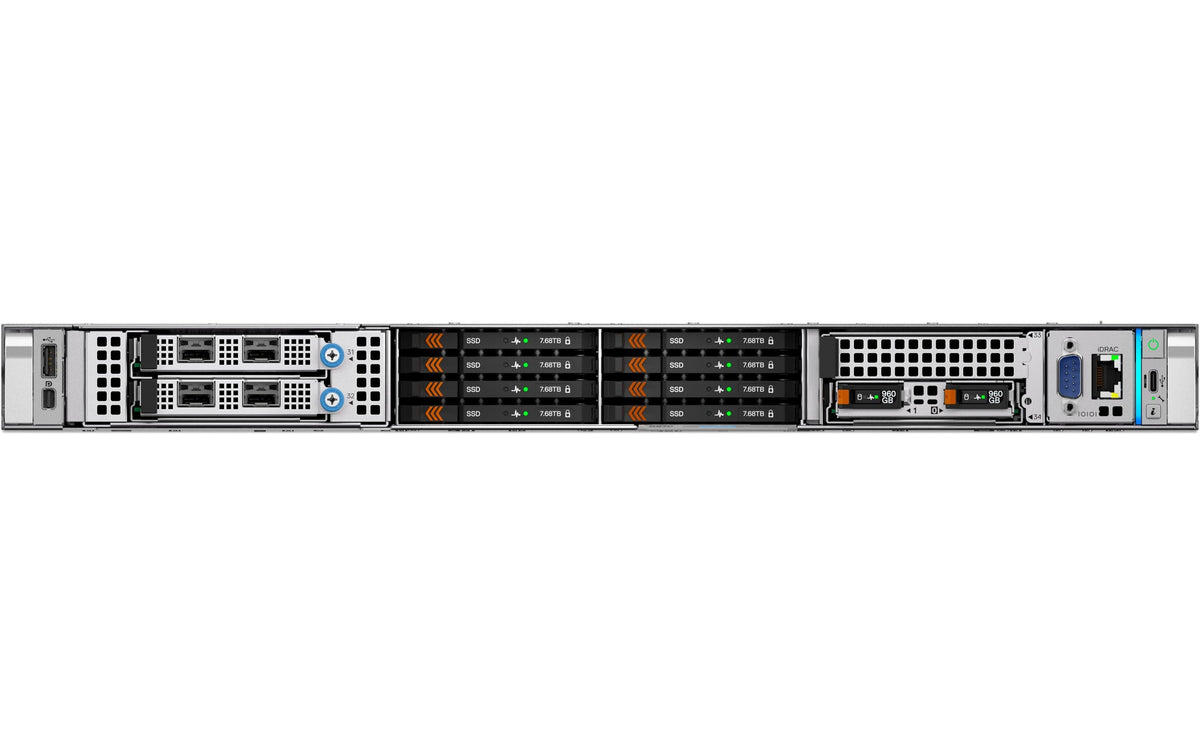 Dell PowerEdge R470 Rack (1U) – Intel Xeon 6507P, 32 GB RAM, 480 GB SSD