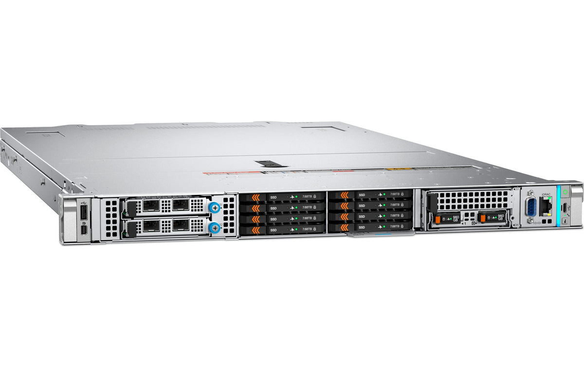 Dell PowerEdge R470 Rack (1U) – Intel Xeon 6507P, 32 GB RAM, 480 GB SSD