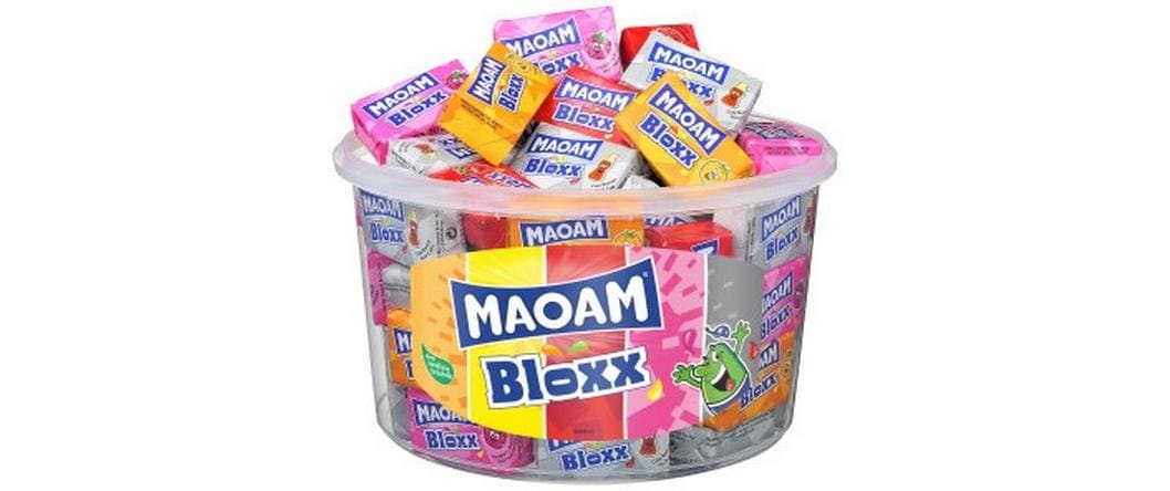 Maoam Bloxx Kaubonbons – Frucht – 50 × 22 g