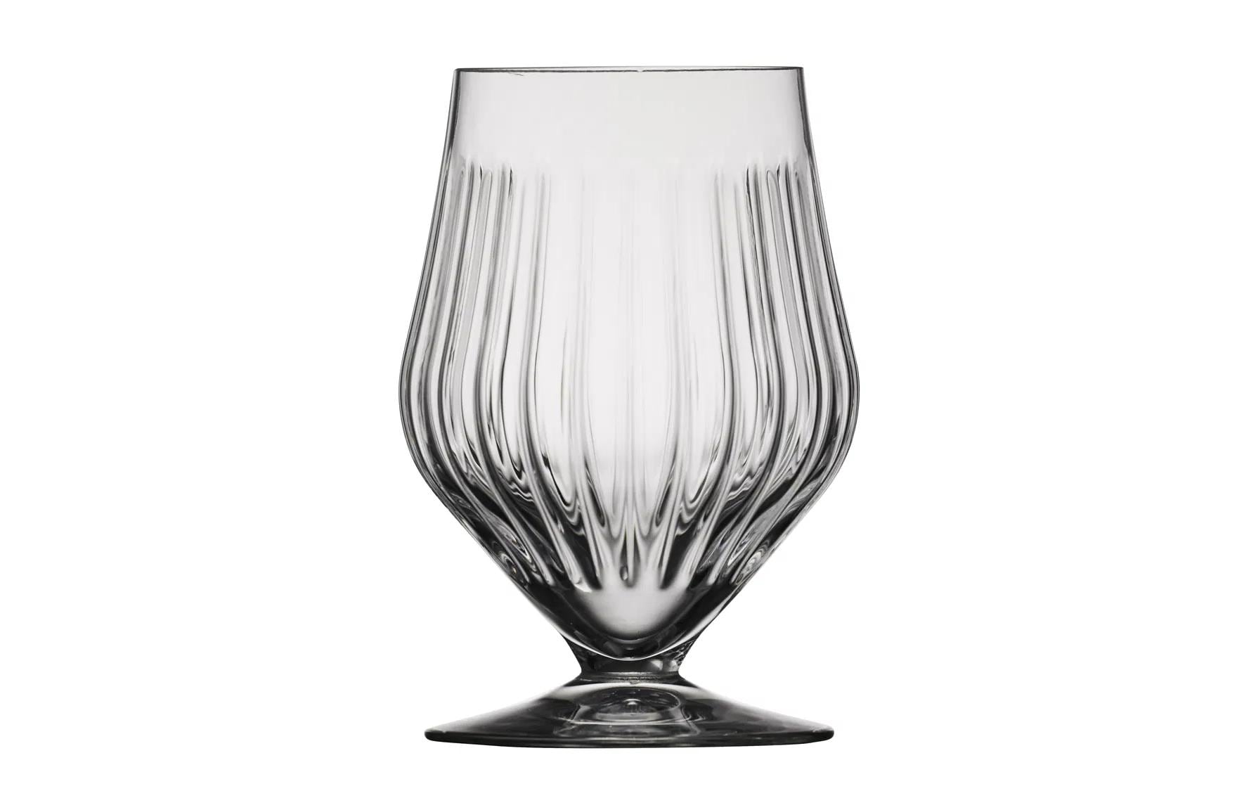 Lyngby Trinkglas Ane – 400 ml, H 11 cm, Glas, Transparent, spülmaschinenfest