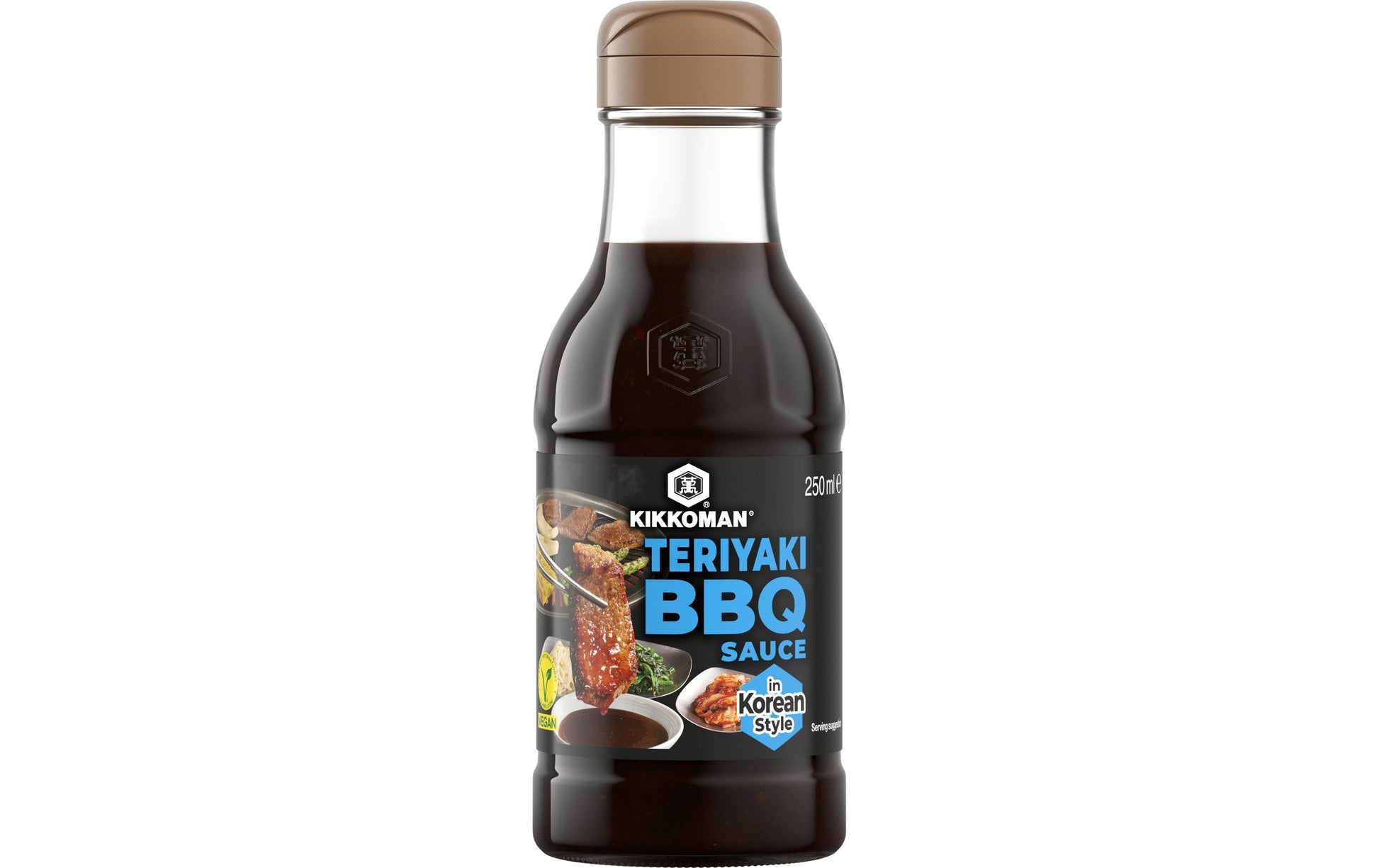 Kikkoman BBQ-Sauce Teriyaki, Vegan – 250 g
