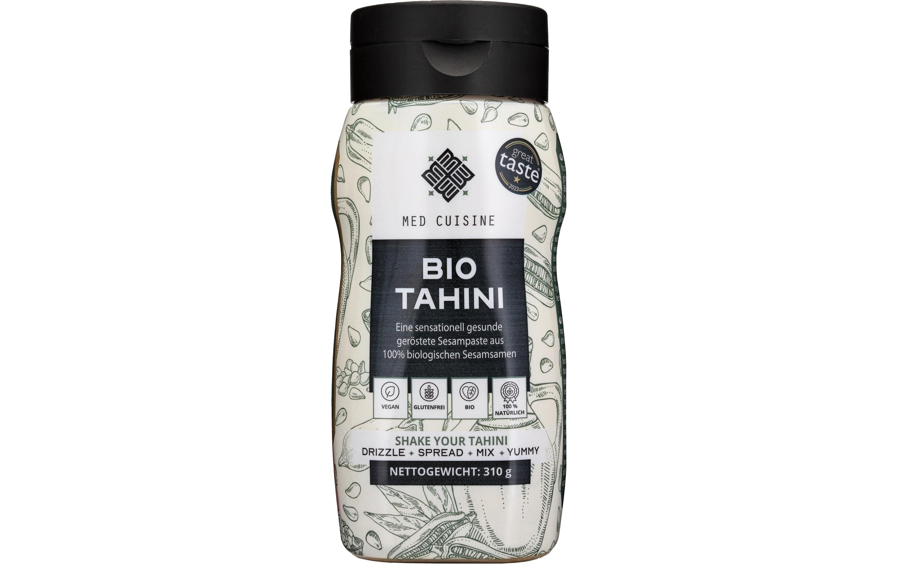 Med Cuisine Würzpaste Tahini (Sesampaste), Bio, vegan – 310 g