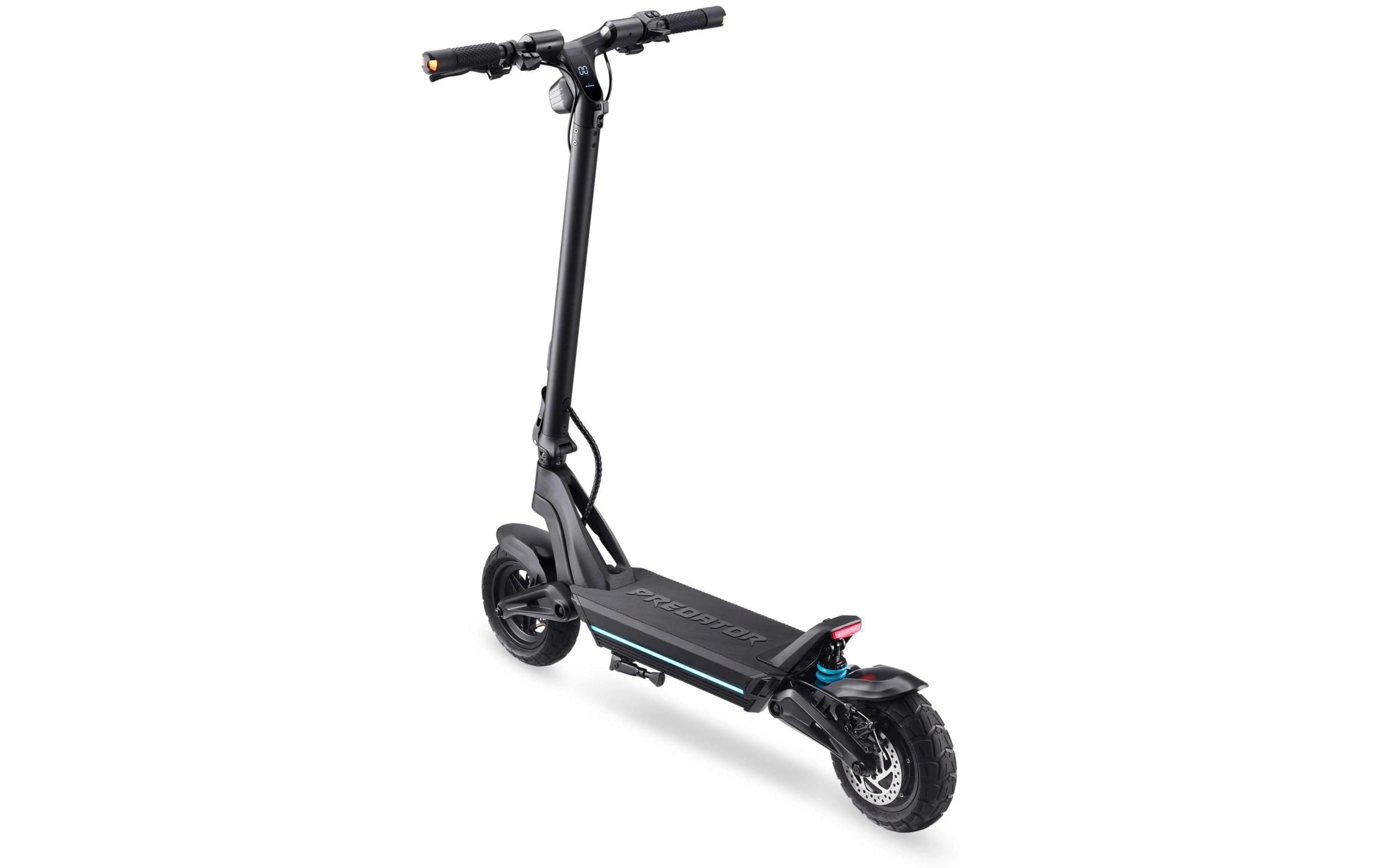 Acer Predator Thunder – E-Scooter – 500 W, 20 km/h, Reichweite bis 65 km, 624 Wh, schwarz