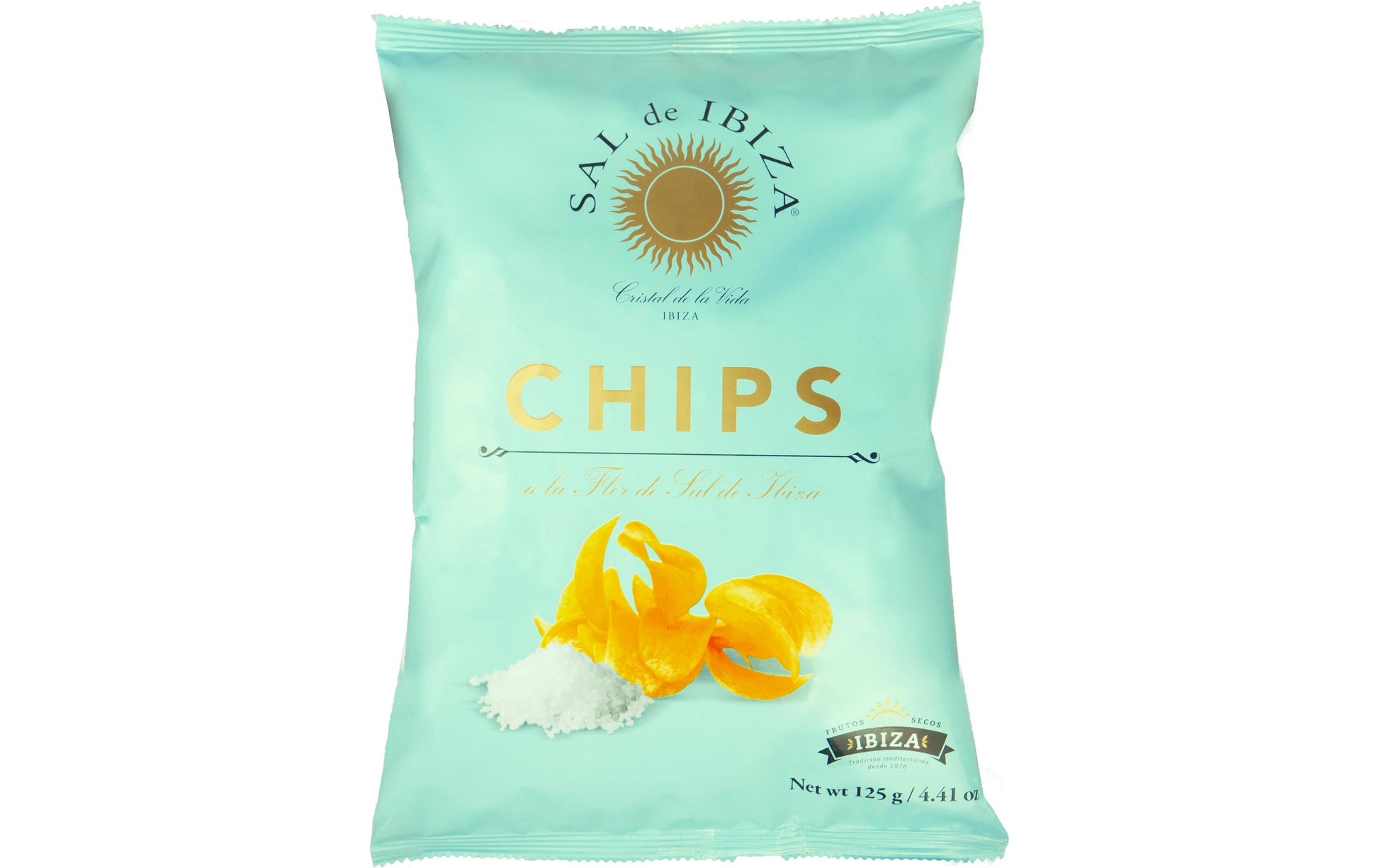 SAL de IBIZA Chips – Fleur de Sel – 125 g