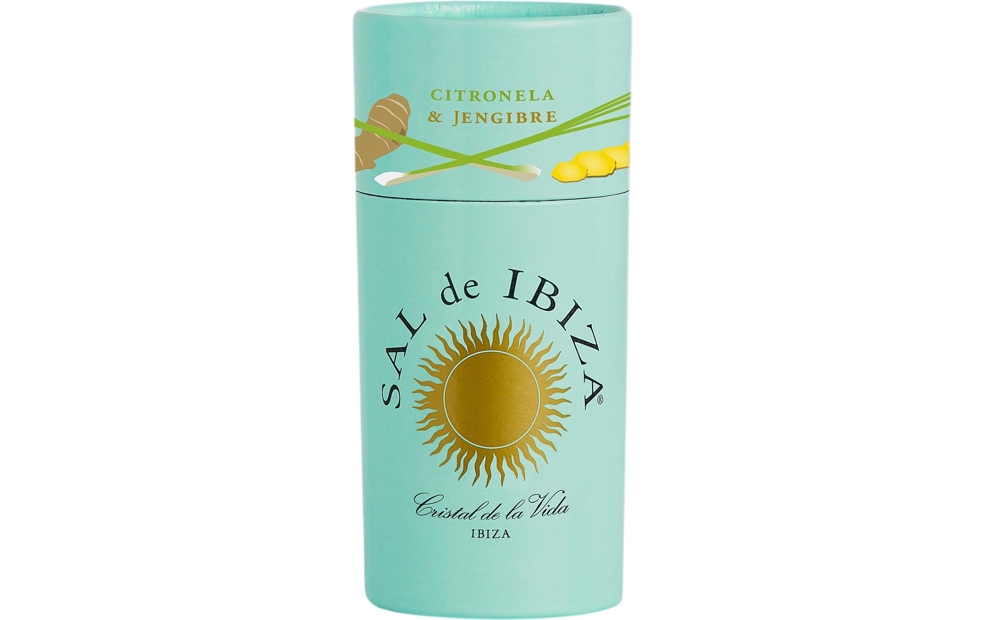 Sal de Ibiza Salz Granito Zitronengras und Ingwer, vegan – 100 g