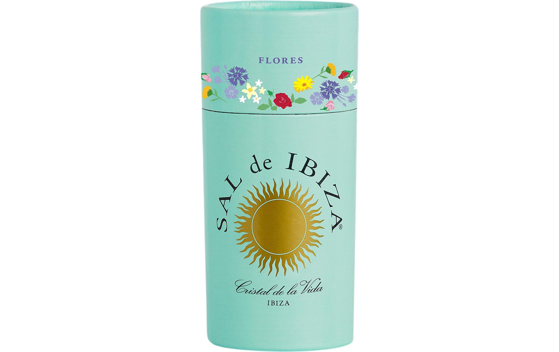 Sal de Ibiza Salz Granito mit Blumen – 75 g