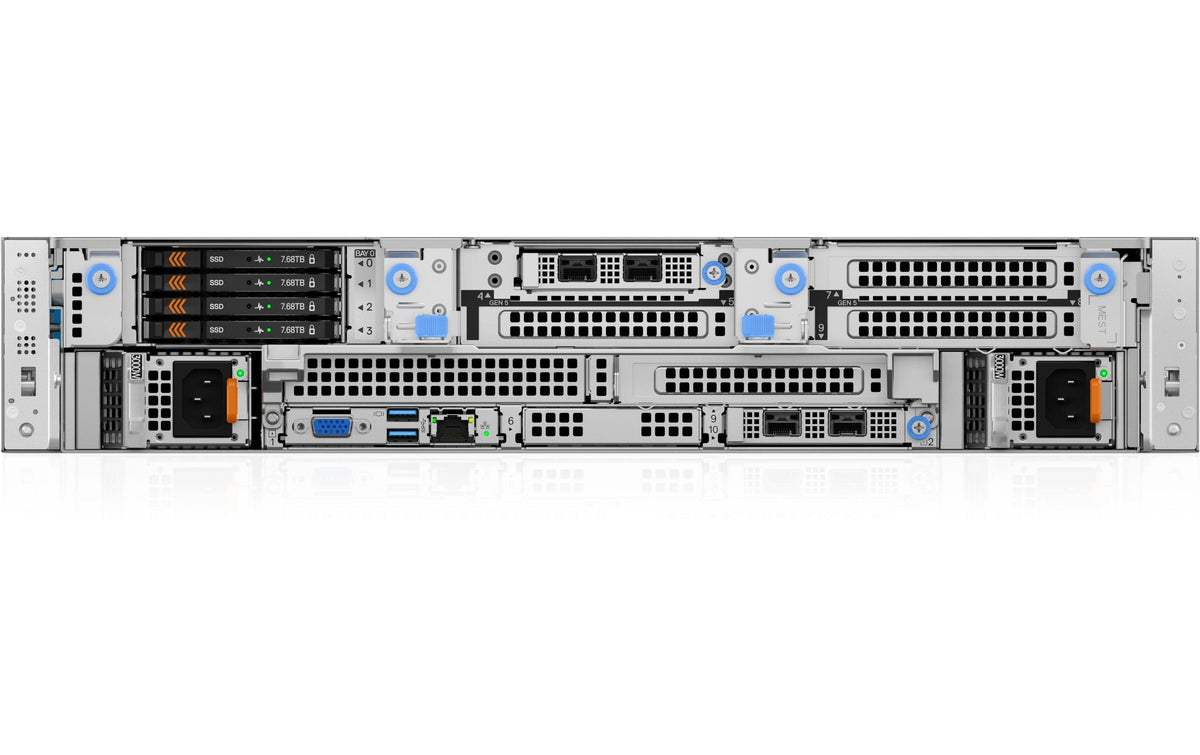 Dell PowerEdge R570 Rack (2U) – Intel Xeon 6507P, 32 GB RAM, 960 GB SSD