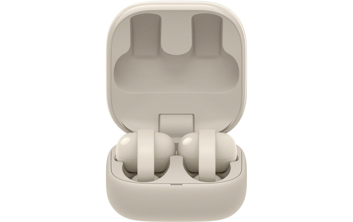 Sony U.K. Sony LinkBuds Clips WF-L900C Ohrbügel True Wireless – BT 5.3, ANC, mit Ladecase, Beige