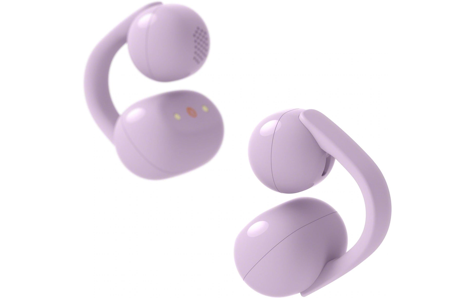 Sony U.K. Sony LinkBuds Clips WF-L900V Ohrbügel True Wireless – Stereo, TWS, ANC, mit Ladecase, Lavendel, BT 5.3