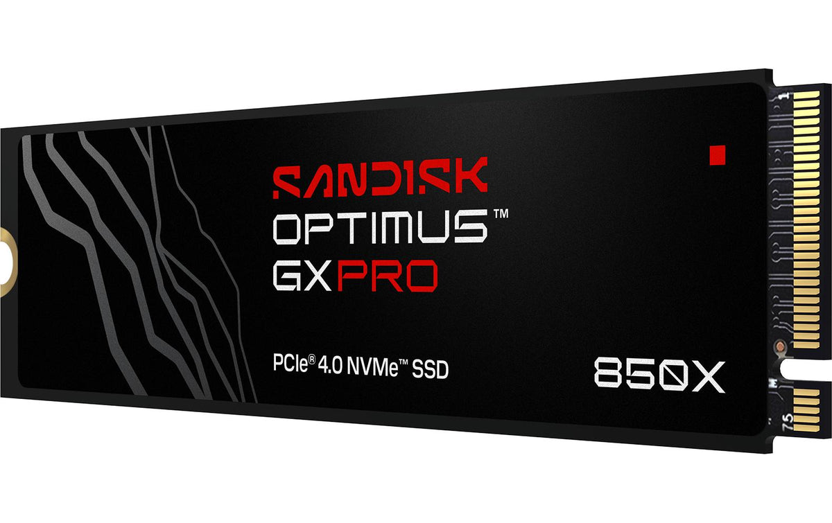 SanDisk Optimus GX PRO 850X – 8 TB M.2 PCIe 4.0 NVMe – für M.2 2280 (22×80 mm)