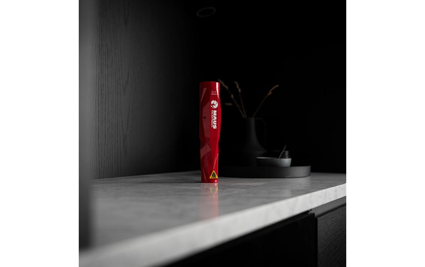 Maus switzerland MAUS Feuerlöscher Aerosol-Feuerlöscher, Xtin G2, Ø5,2 cm × 24,2 cm, Brandklasse A, B, C, F