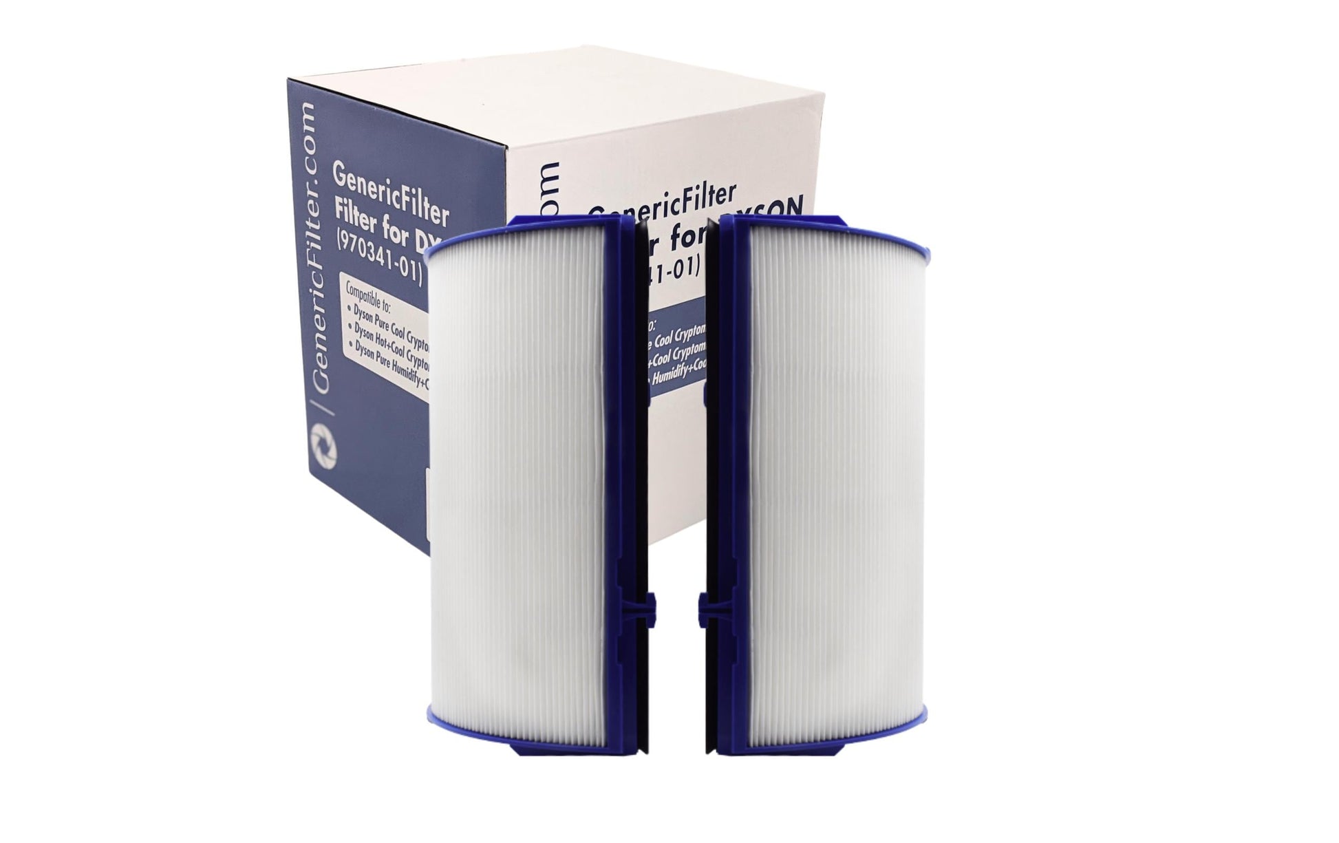 Genericfilter HEPA/Aktivkohlefilter 970341-01 – für Dyson Pure- und Purifier-Serien, 2 Stk.