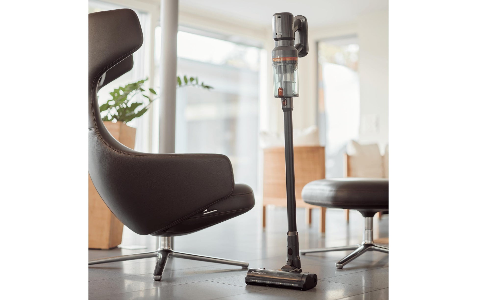 Ecofort Akkustaubsauger CleanVac Pro Complete, 2-in-1 – 50 min, Behälter 0,47 l
