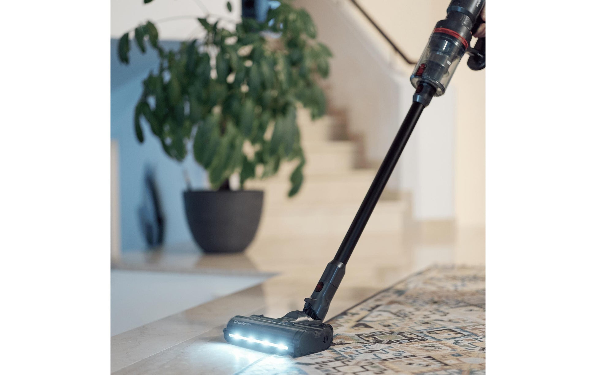 Ecofort Akkustaubsauger CleanVac Pro Complete, 2-in-1 – 50 min, Behälter 0,47 l