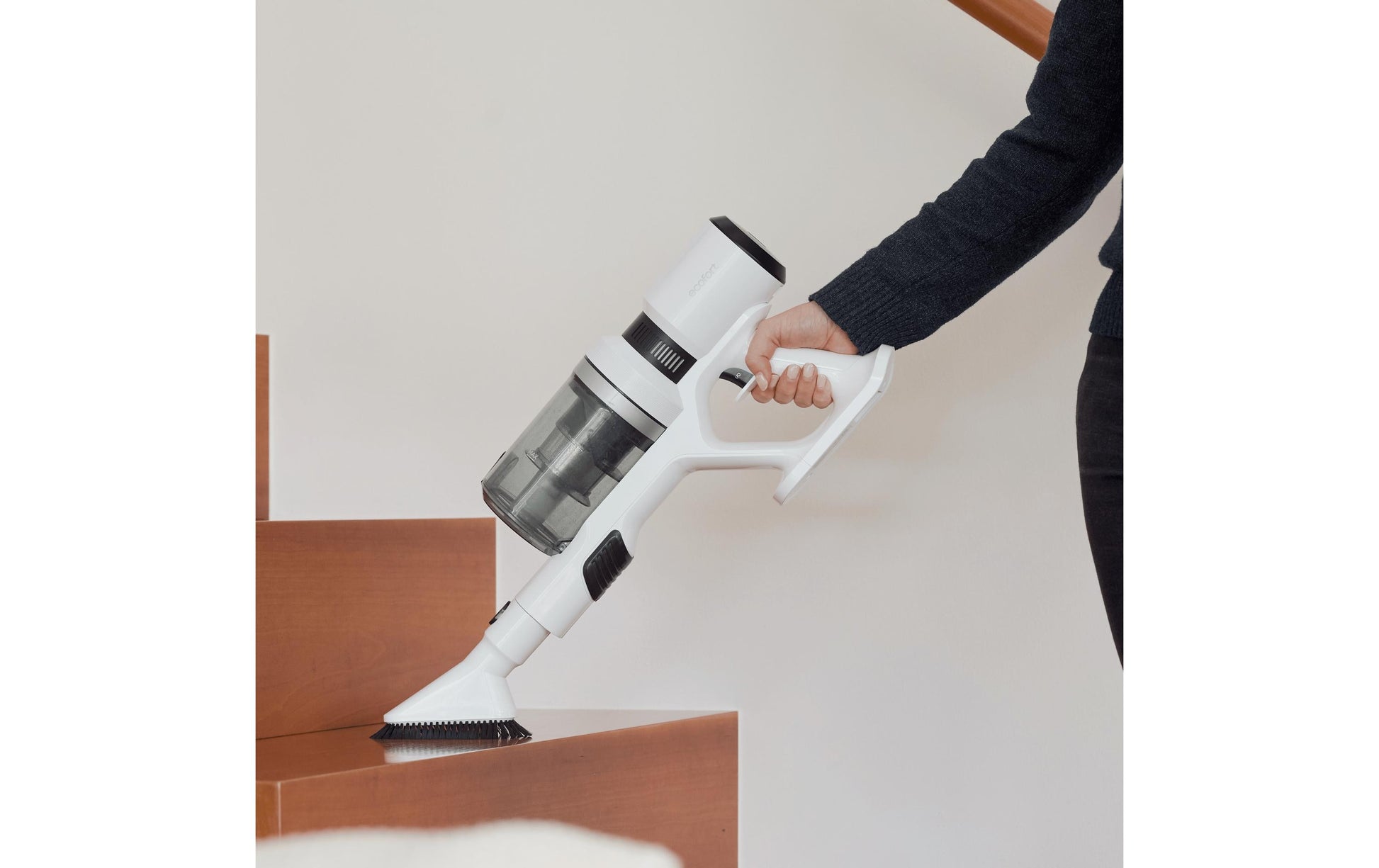 Ecofort Akkustaubsauger CleanVac Easy, 2-in-1 – 45 min, Behälter 0,54 l, 29,6 V