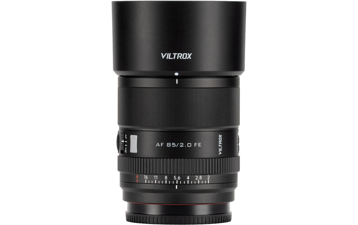 Viltrox 85 mm f/2 Teleobjektiv – für Sony E-Mount (Vollformat) – Schwarz