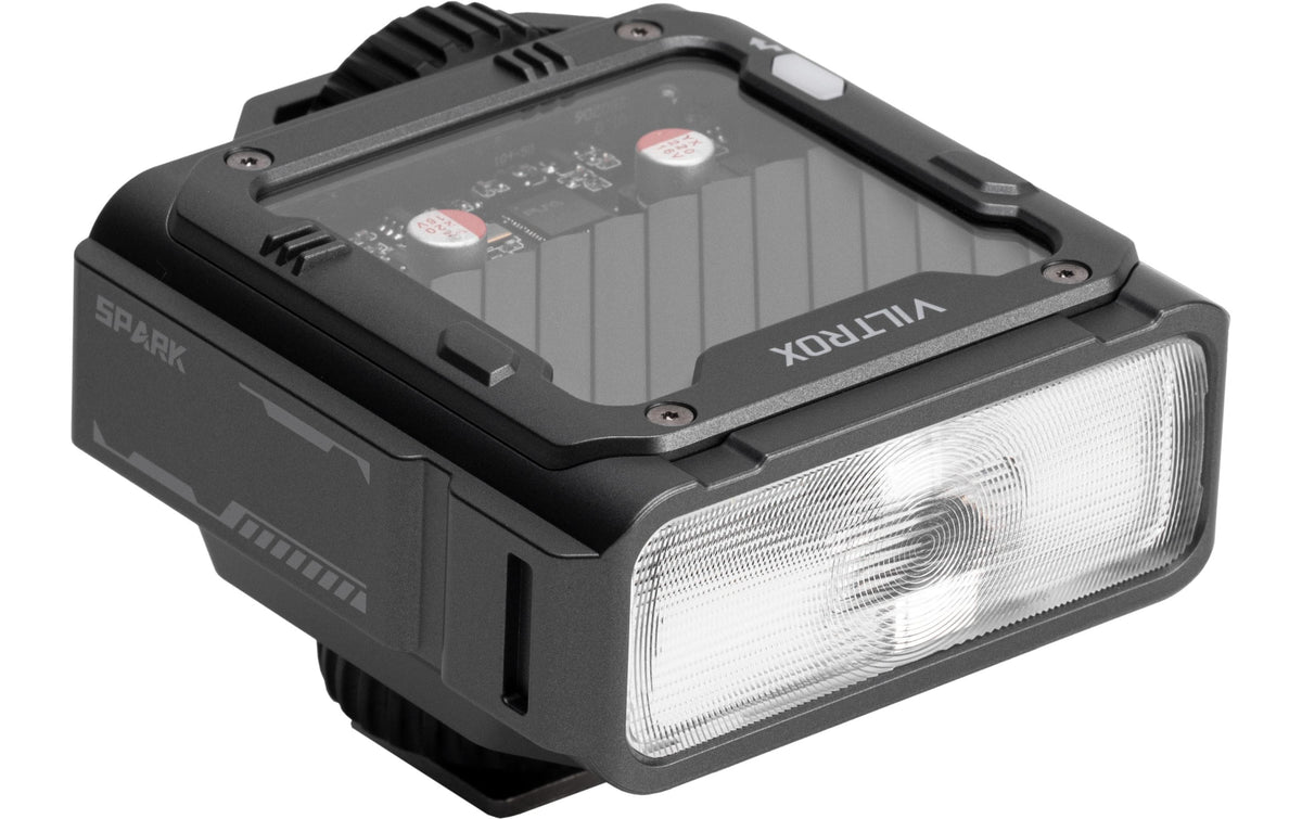 Viltrox Spark Z3-N Kompaktes Blitzlicht - GN 26, 6500 K, 1800 mAh, 650 Blitze pro Ladung - für Nikon - Grau