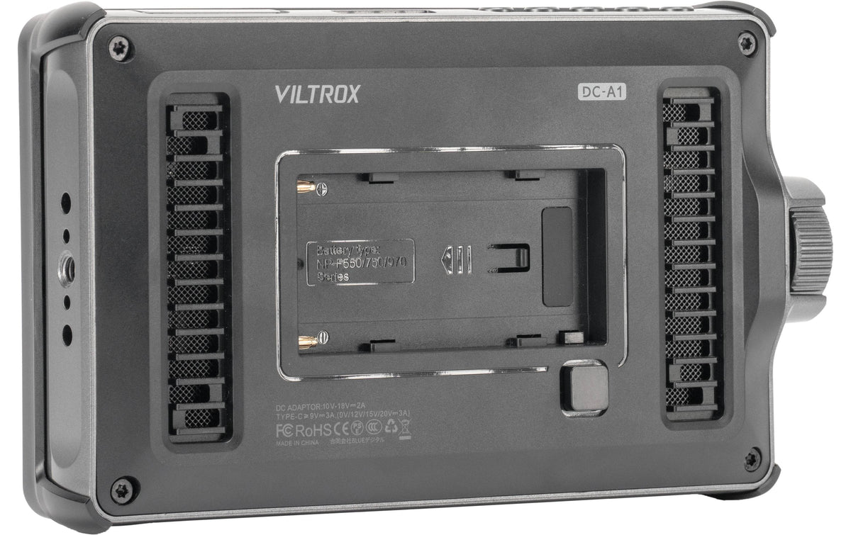 Viltrox DC-A1 Kameramonitor – 7" 1920 × 1080 – HDMI, USB, 3,5 mm Klinke – Akkubetrieb