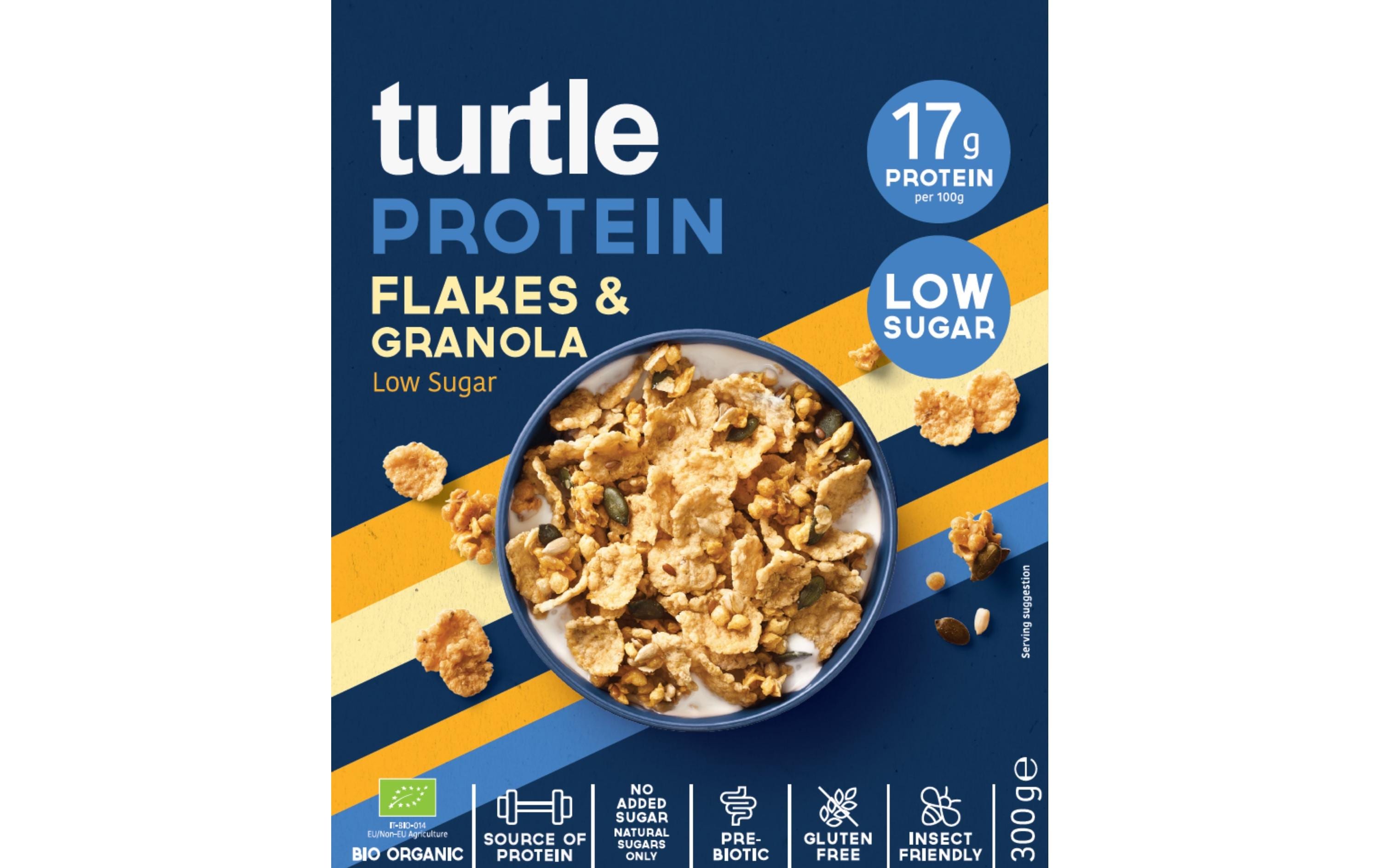 Turtle Proteinflocken & Müsli – bio, glutenfrei – 300 g