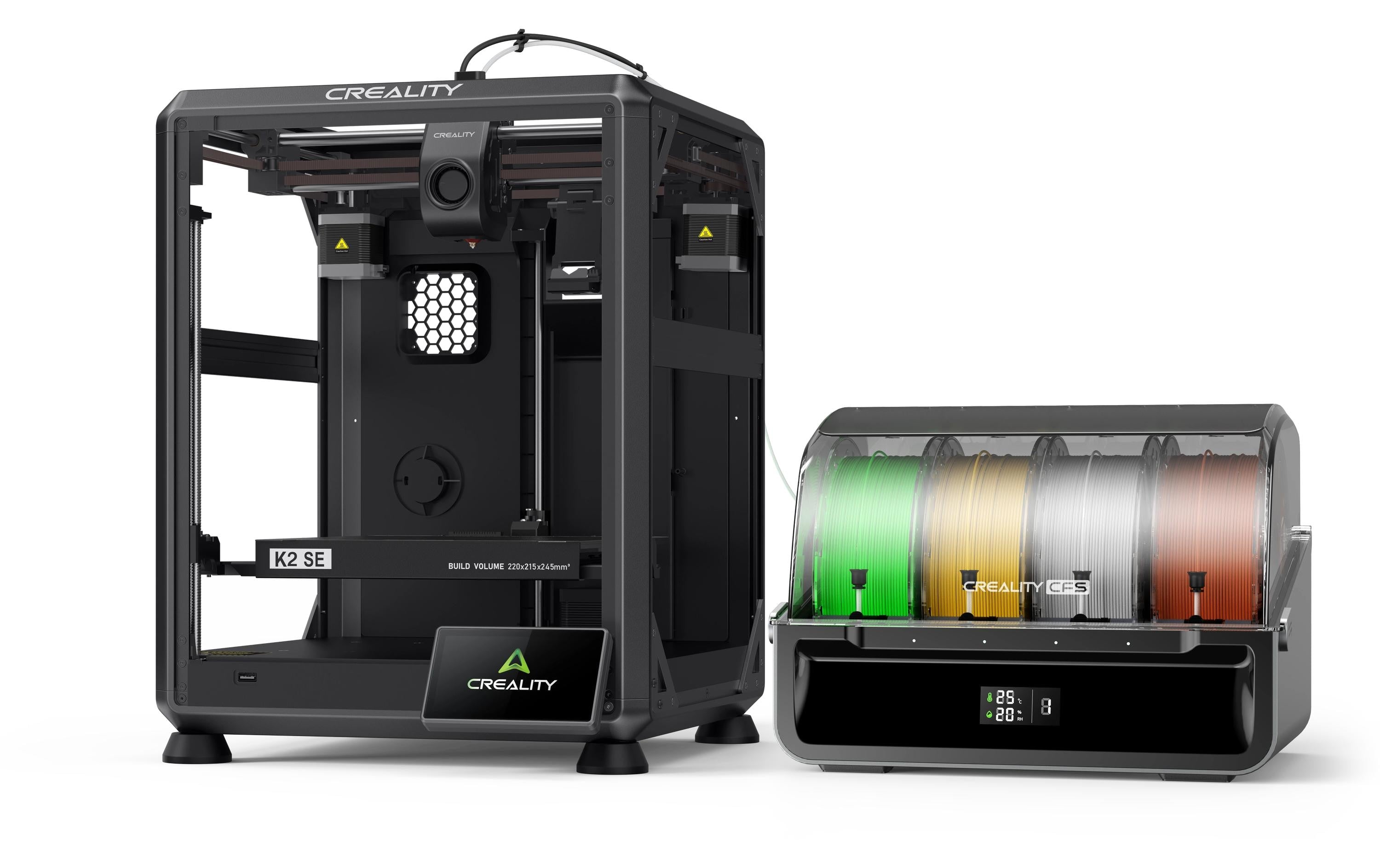 Creality 3D Creality K2 SE FDM 3D-Drucker – min. Schichthöhe 0,1 mm – inkl. CFS