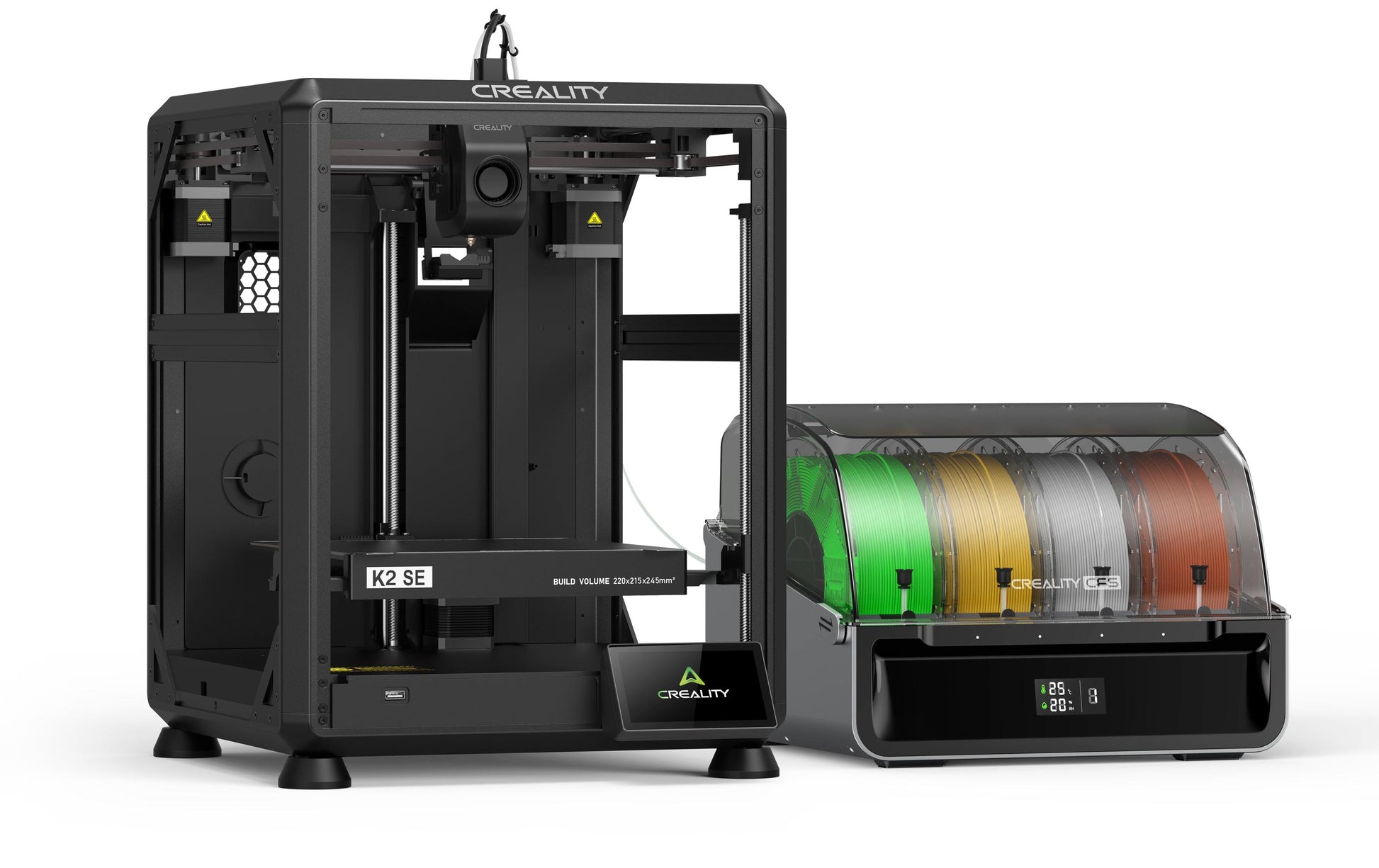 Creality 3D Creality K2 SE FDM 3D-Drucker – min. Schichthöhe 0,1 mm – inkl. CFS