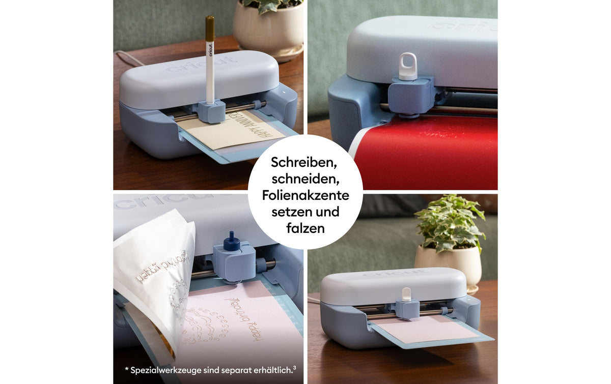 Cricut Schneideplotter JOY 2 – Arbeitsbreite 115 mm, Materialdicke bis 1 mm