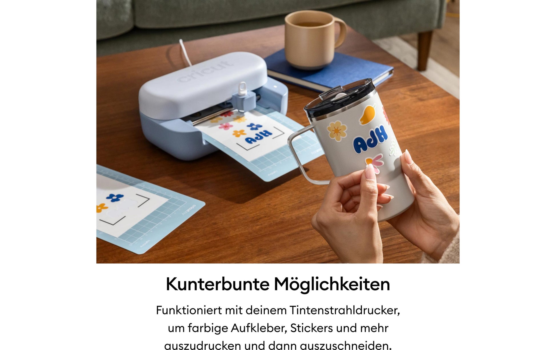 Cricut Schneideplotter JOY 2 – Arbeitsbreite 115 mm, Materialdicke bis 1 mm