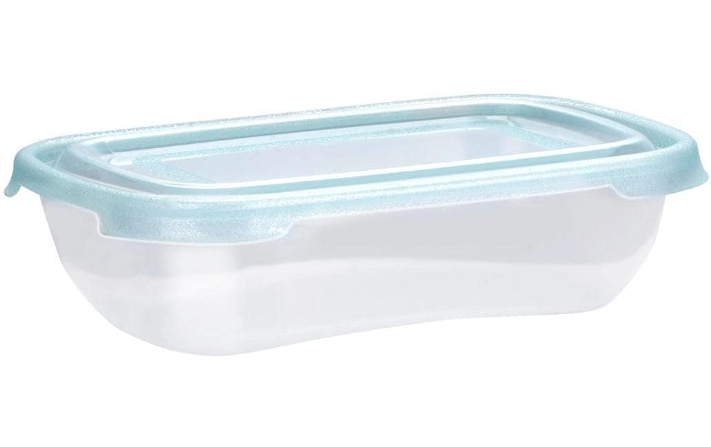 Alpina Vorratsdose 6,8 l, Polypropylen (PP), Transparent/Blau, 13-teilig
